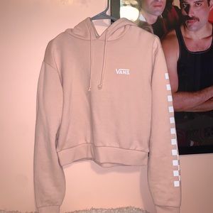 Cropped Vans hoodie